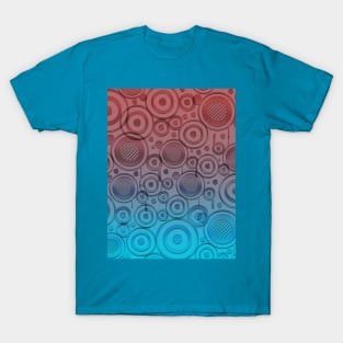 Abstract round pattern T-Shirt